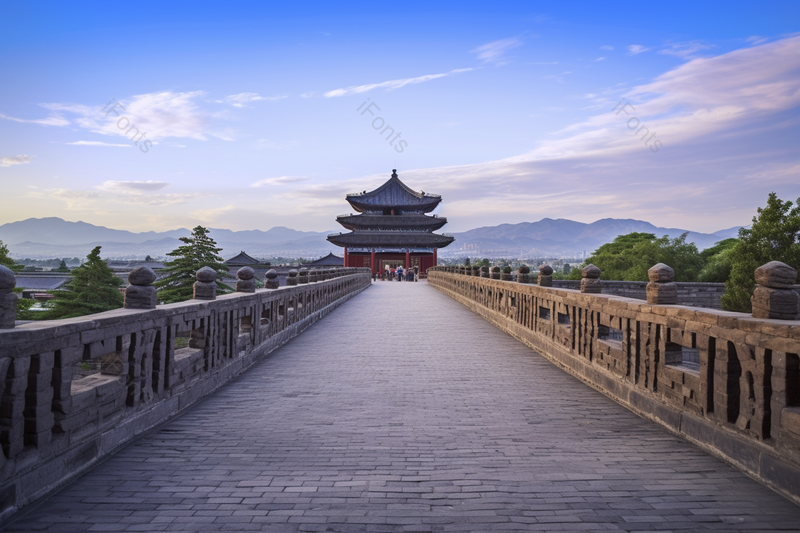 摄影图高清的图片蓝天白云天空远山石块地面,高清,摄影图,摄影图片,图片大全,摄影图免费下载